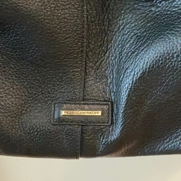 Rebecca Minkoff Black Leather Tote - Picture 2 of 4